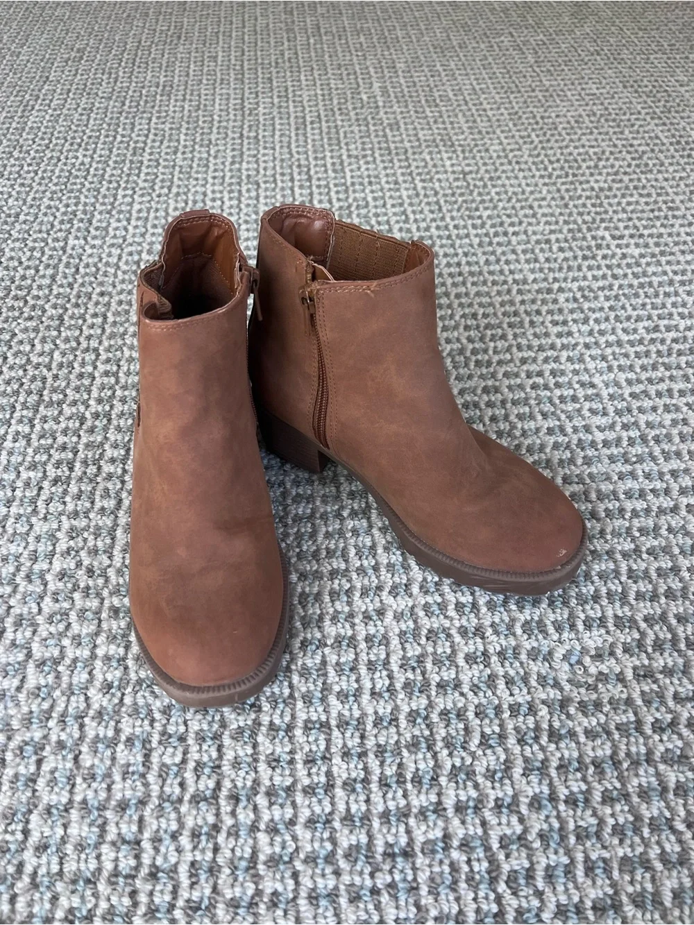 The Children's Place Girls' Brown Ankle Boots